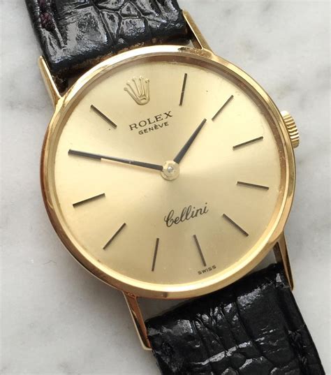 rolex cellini vintage 1970 oro giallo|rolex cellini 18k gold.